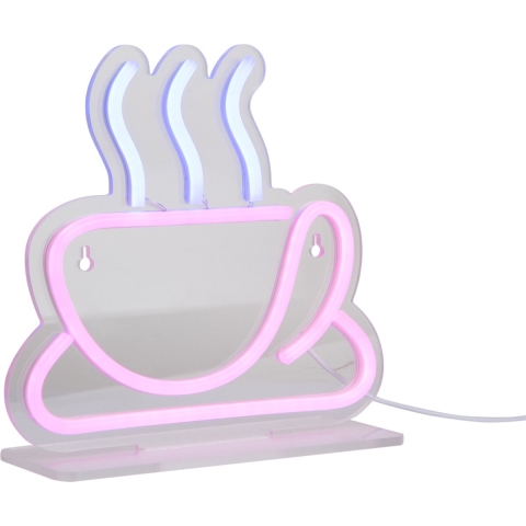 Leitmotiv neon light coffee -