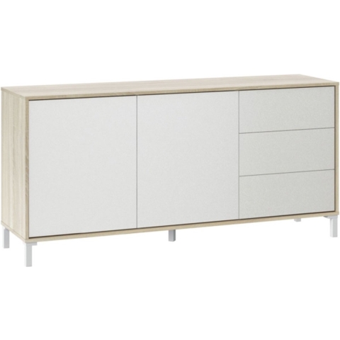 CaliCosy Dressoir met 3 laden l154 cm brooklyn