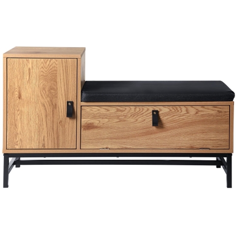 CaliCosy Schoenenbank met 2 opbergvakken l100 cm jill