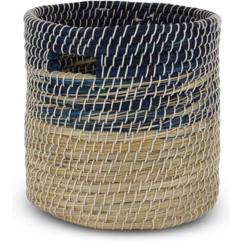 Safaary Rieten mand van zeegras -naturel