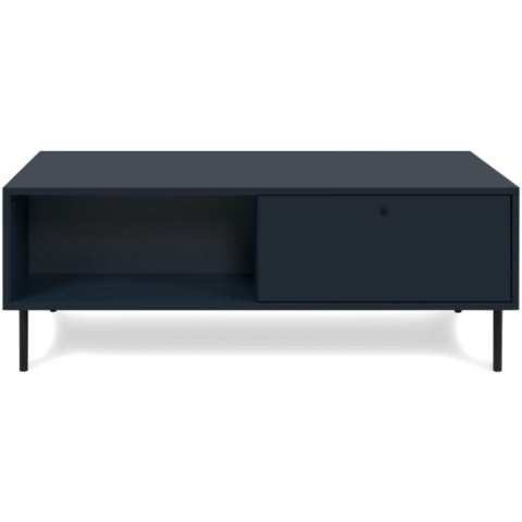 CaliCosy Table basse avec 2 tiroirs et 2 niches l110 cm bogota