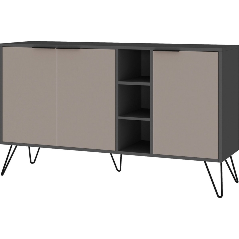 CaliCosy Buffet 3 nissen en 3 deuren l142 cm clara