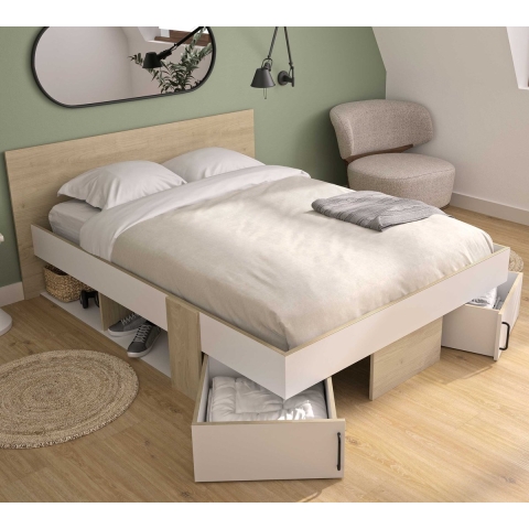 CaliCosy Bed met opbergruimte 140x190cm draaibaar