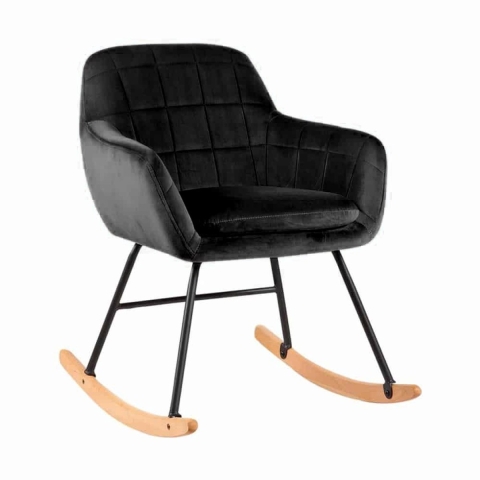 Aemely ® schommelstoel 'sofie' velvet