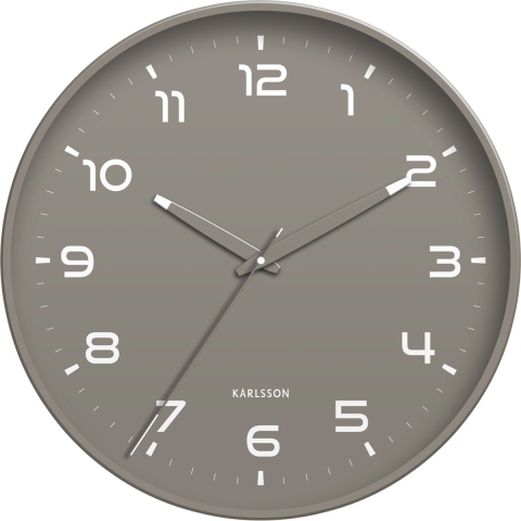 Karlsson wandklok orgullo donker- Ø40cm