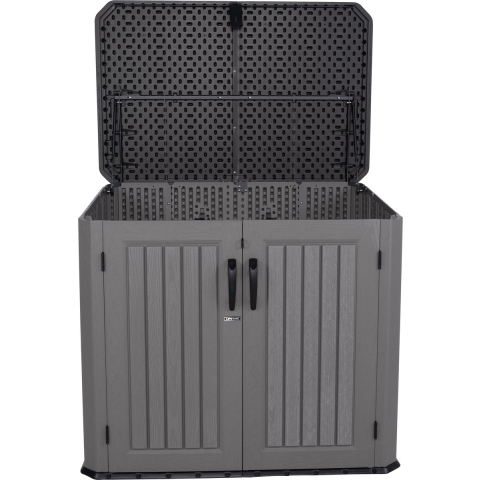 Lifetime Containerombouw kunststof voor 2 containers kliko ombouw