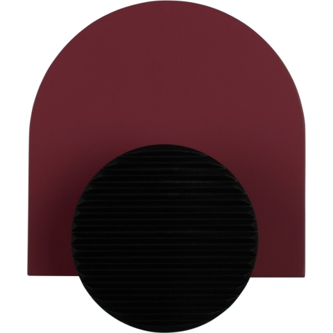 Present Time coat hanger single knob rode oker