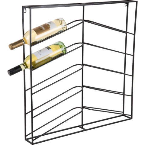 Present Time wijnrek cuadro matt black