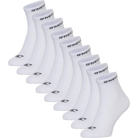 O'Neill Heren / dames enkelsokken quarter sokken 9-pack
