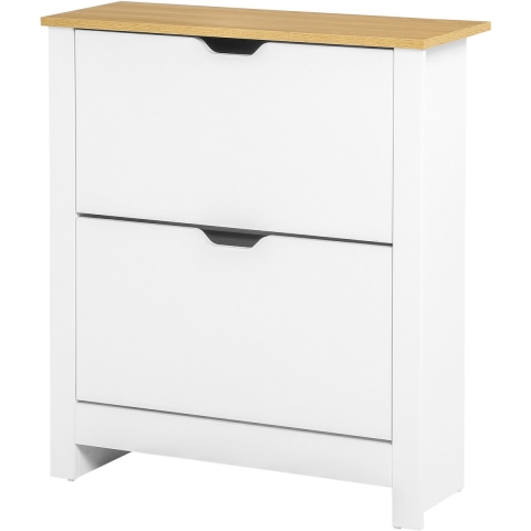 4goodz Homcom schoenenkast met 2 klapdeuren voor 12 paar