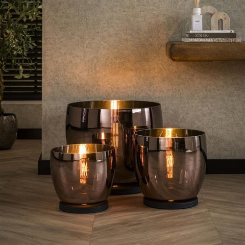 Hoyz vloerlamp up l kleurig glas Ø29