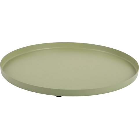 Present Time dienblad servir rond small tea green