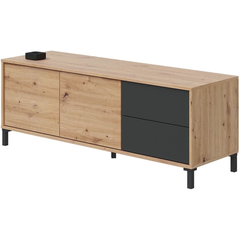 CaliCosy Tv-meubel 2 deuren en 2 laden brooklyn l130 cm