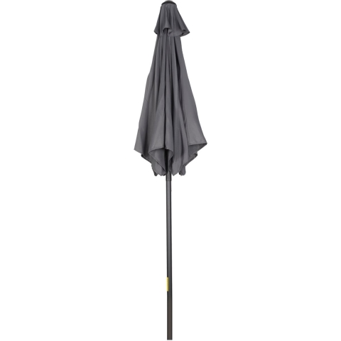 4goodz Outsunny parasol Ø196 cm zeshoekige parasol voor strand balkon tuin -