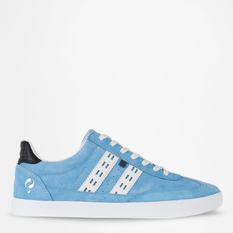 Q1905 Sneaker platinum lichtblauw/wit