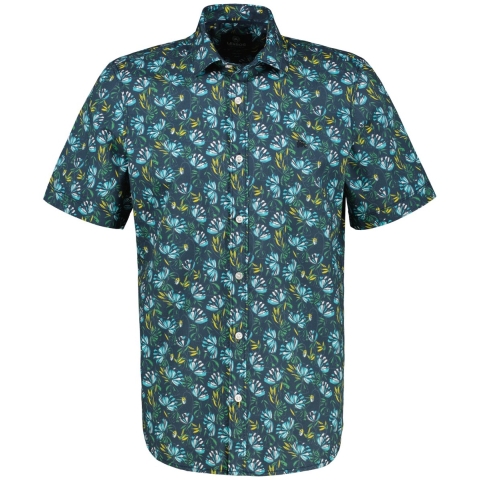 Lerros Heren overhemd 25423261 456 coastal blue