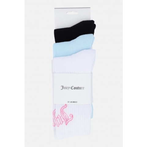 Juicy Couture Manon 3 pack socks with logo