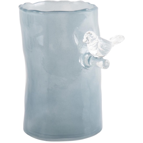 Present Time vaas bird on branch small mistige