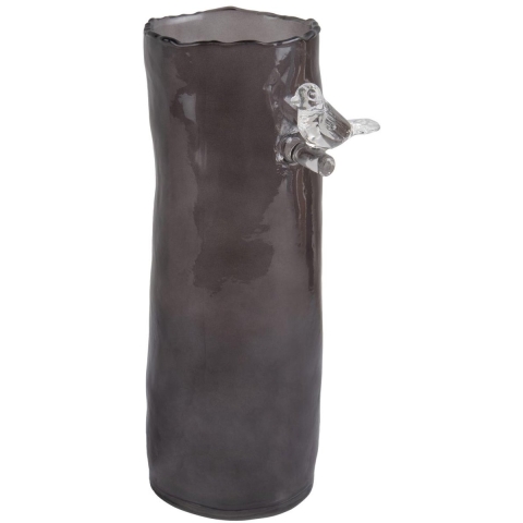 Present Time vaas bird on branch large donker