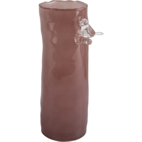 Present Time vaas bird on branch large zacht