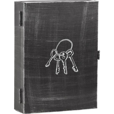 Label51 Wanddecoratie sleutelkastje - metaal 25x8x35 cm