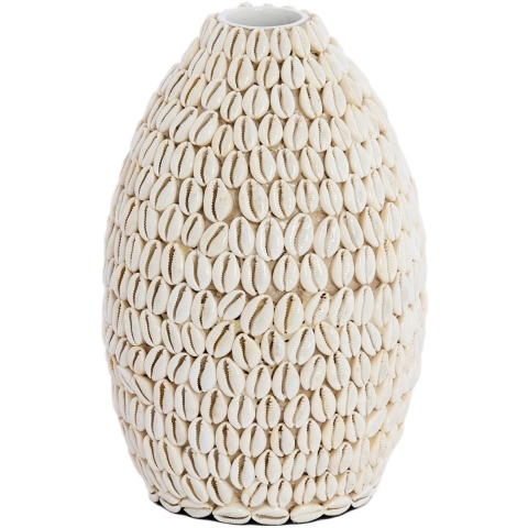 Light & Living vaas shell Ø19x28cm -