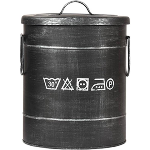 Label51 Opbergblik wasmand - metaal s