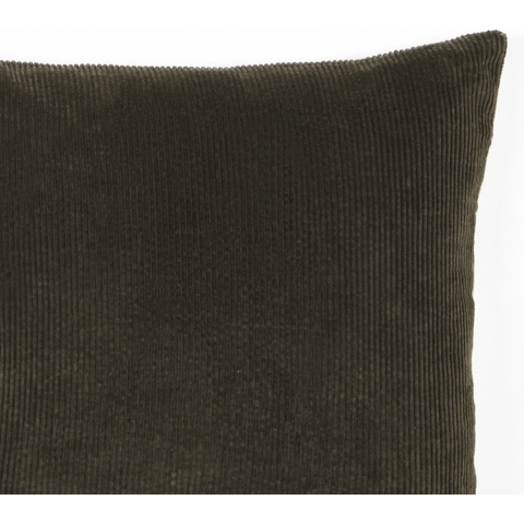 Label51 Sierkussen rib army green katoen