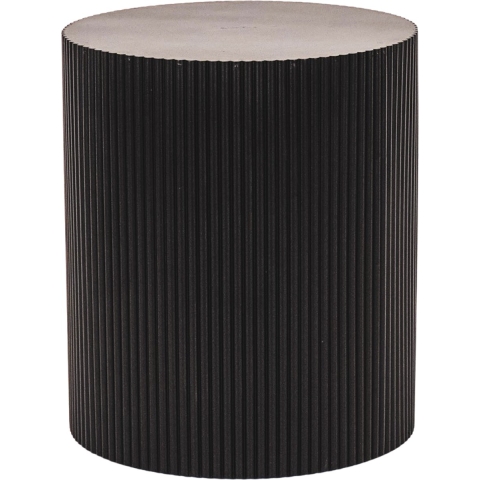 House Vitamin Side table cylinder- mdf black 39x45cm