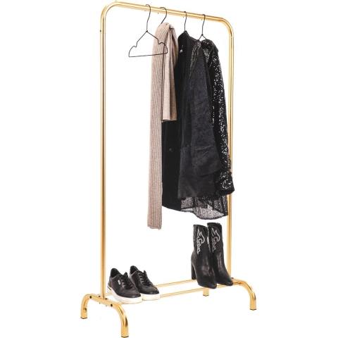 House Vitamin Clothrack metal gold 80x40x150cm