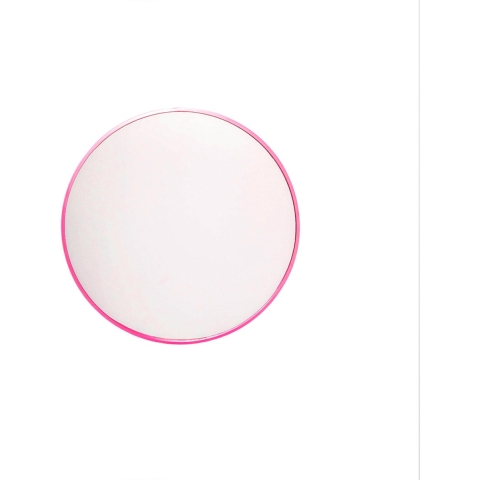 House Vitamin Mirror wall mirror round metal pink Ø40cm