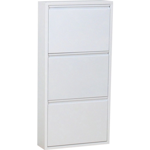 WDMT Schoenenkast 3 deurs wit