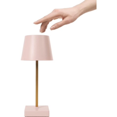 WDMT Moderne led tafellamp met touch functie roze