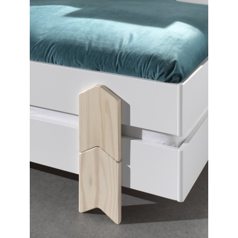 Lucevi modulo pijl stapelbare bedden 4 stuks - 90x200 cm