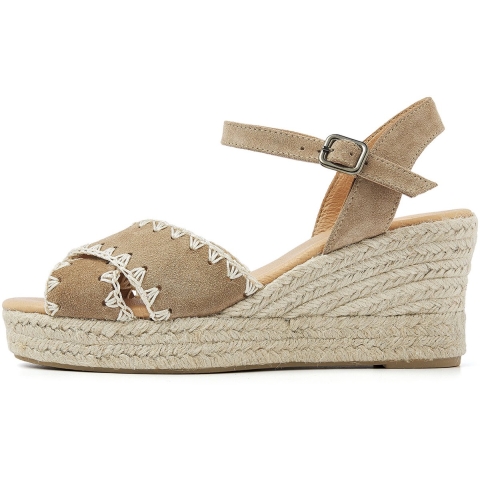 VIA VAI luisa ayla espadrilles dames sandalen met hak dames