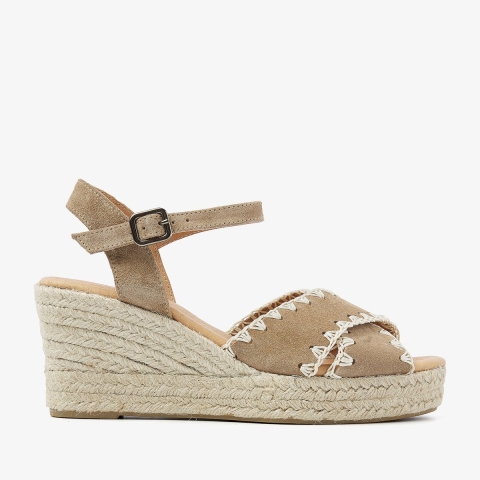 VIA VAI luisa ayla espadrilles dames sandalen met hak dames