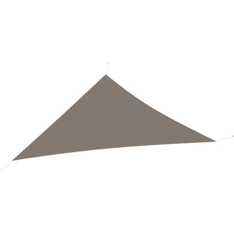 Hanse® Schaduwdoek driehoek 90° waterdoorlatend 3x4x5 m
