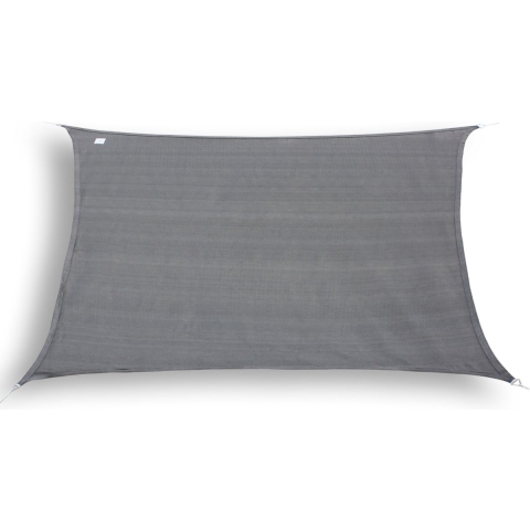 Hanse® Schaduwdoek rechthoek waterdoorlatend 2x5 m zonnedoek