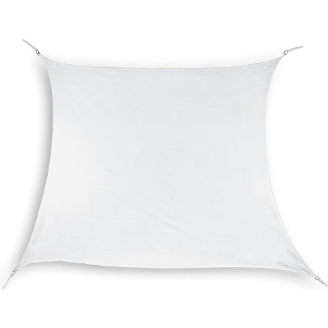 Hanse® Schaduwdoek vierkant waterdoorlatend 3x3 m zonnedoek