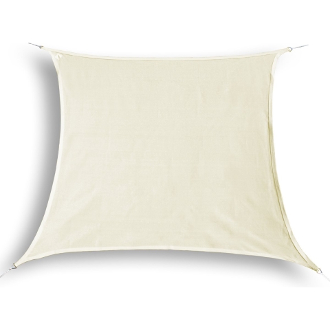 Hanse® Schaduwdoek vierkant waterafstotend 3,6x3,6 m zonnedoek