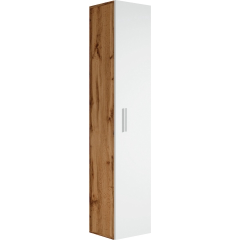 Badplaats Badkamerkast pluto 30 x 30 x 150 cm met wit -hangende