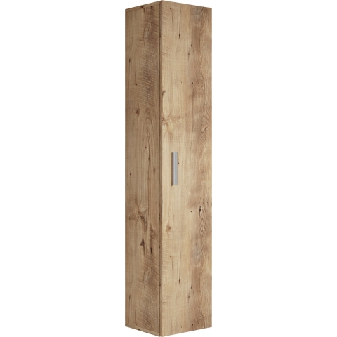 Badplaats Badkamerkast pluto 30 x 30 x 150 cm kastanje -hangende