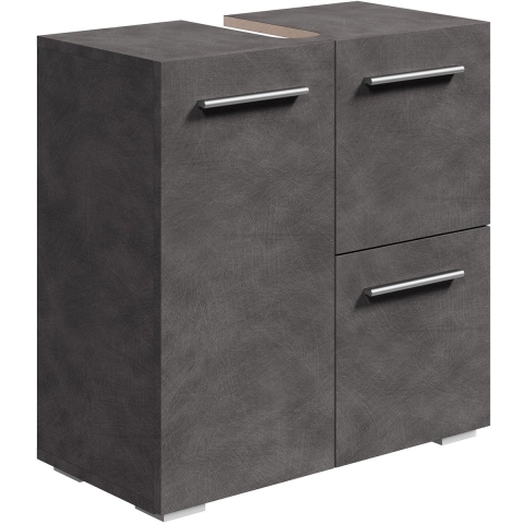 Badplaats Wastafel onderkast mars 60 x 30 x 60 cm donker badkamerkast