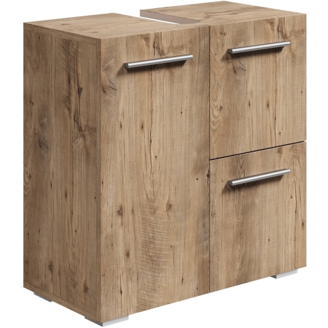 Badplaats Wastafel onderkast mars 60 x cm x 60 cm kastanje -