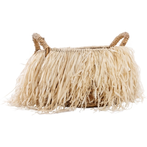 Bazar Bizar Raffia mand large