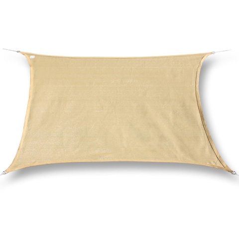 Hanse® Schaduwdoek rechthoek waterafstotend 3x4,5 m zonnedoek