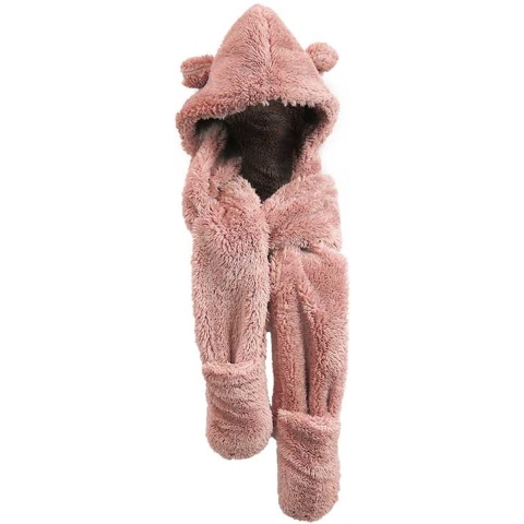 Unique Living sjaal fey old pink -20x235cm