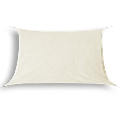 Hanse® Schaduwdoek rechthoek waterafstotend 3x4,5 m zonnedoek