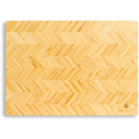 Sophior Snijplank van bamboe hout groot