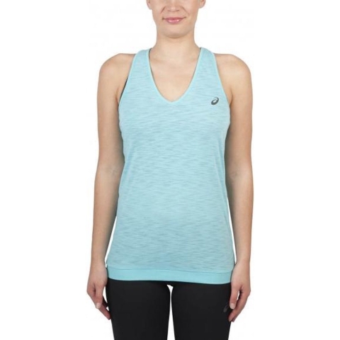 Asics Motion Dry FuzeX Dames Blauw Vest